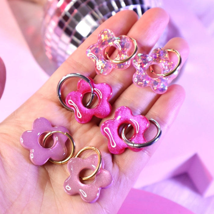 Lurv Flower Hoops | Yuuka Universe