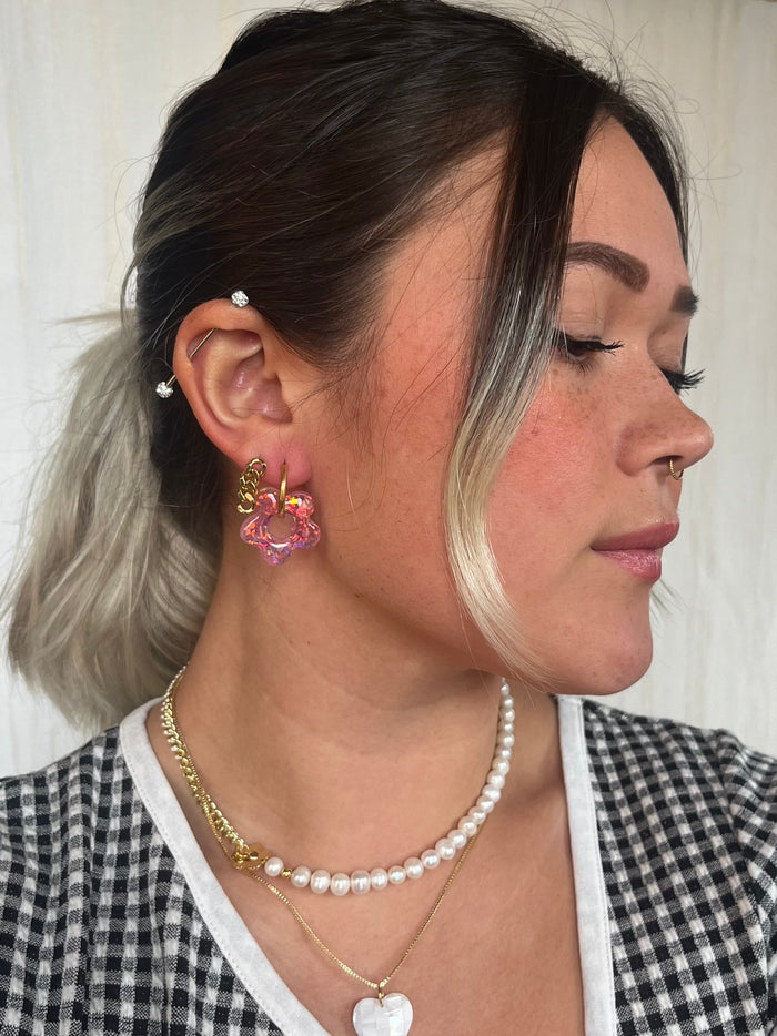 Lurv Flower Hoops | Yuuka Universe
