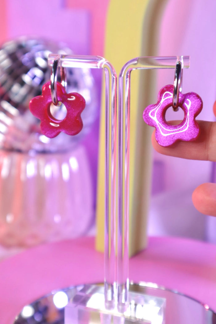 Lurv Flower Hoops | Yuuka Universe