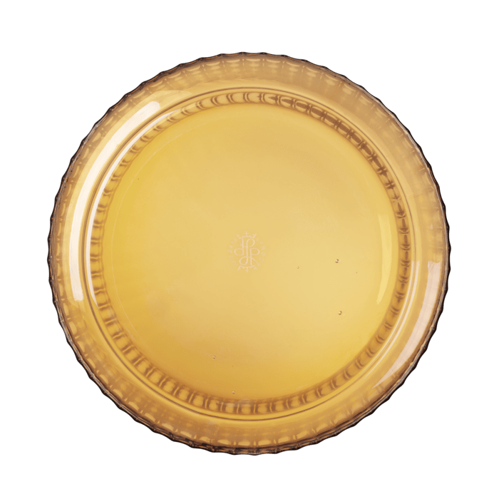 Lyngby Porcelaen Vase — Amber