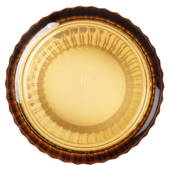 Lyngby Porcelaen Vase — Amber