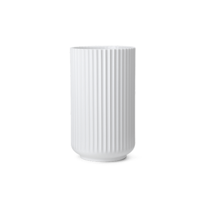 Lyngby Porcelaen Vase — White