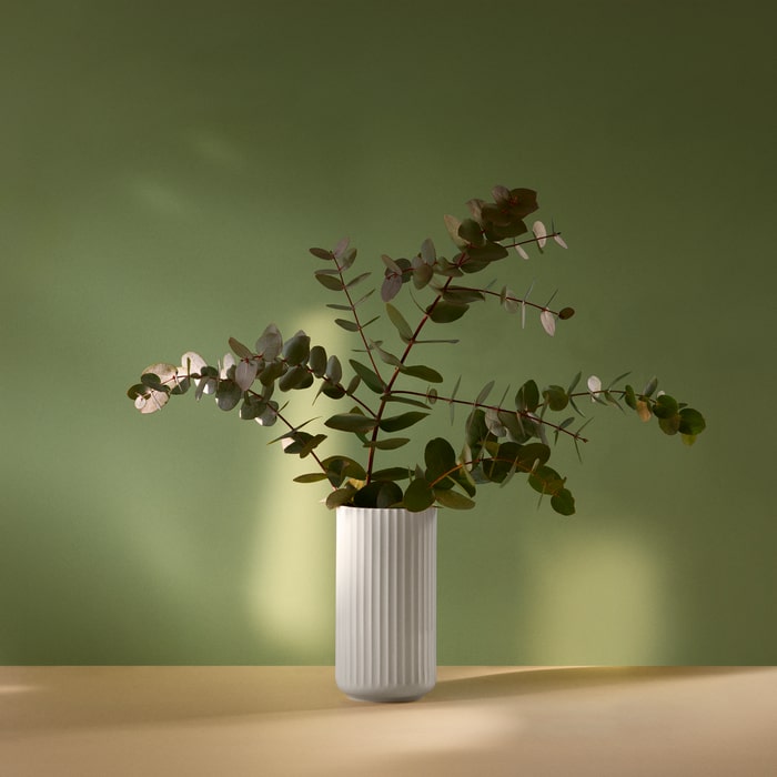 Lyngby Porcelaen Vase — White