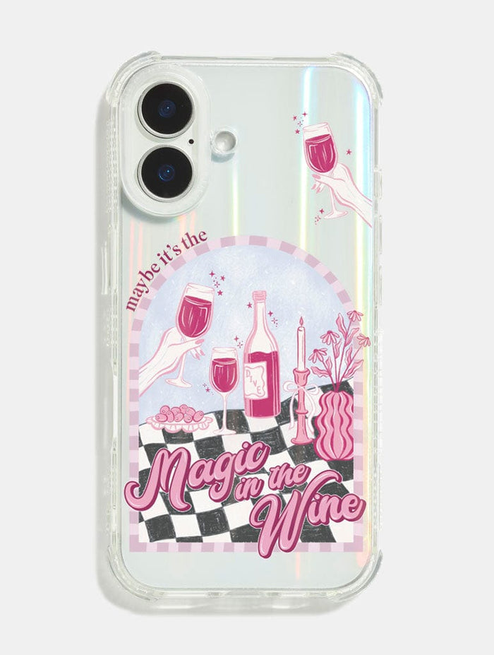 Magic In The Wine Shock iPhone Case Phone Cases Skinnydip London