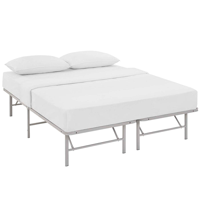 Maja Stainless Steel Full Platform Bed Frame - Green (Copy) Denmark Home