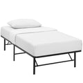 Maja Stainless Steel Twin Platform Bed Frame - Yellow (Copy) Denmark Home