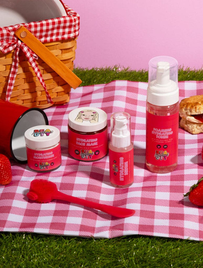 Mallows Hydrating Strawberry Moisturiser Body Care Mallows Beauty