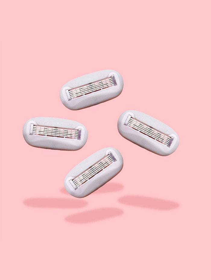Mallows Razor Refills x4 Body Care Mallows Beauty