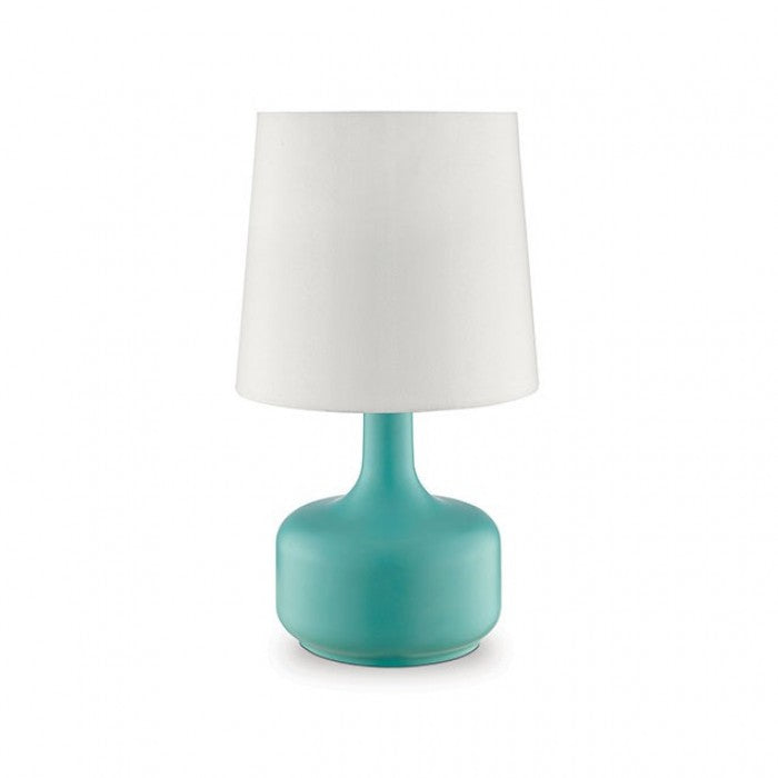 Malmö Table Lamp – Teal Metal Futuristic Design Denmark Home