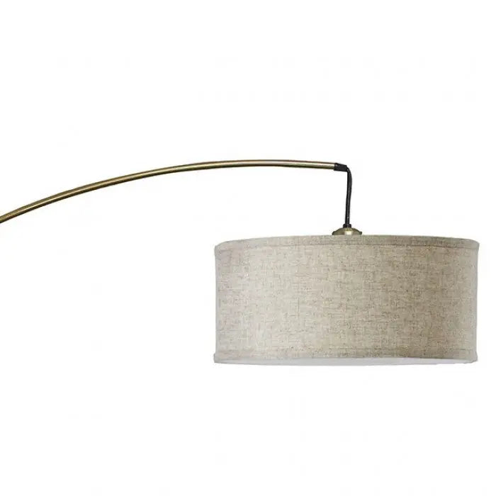 Marcell Arch Floor Lamp - Antique Gold with Marble Base Denmark Home