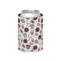 maroon football koozie