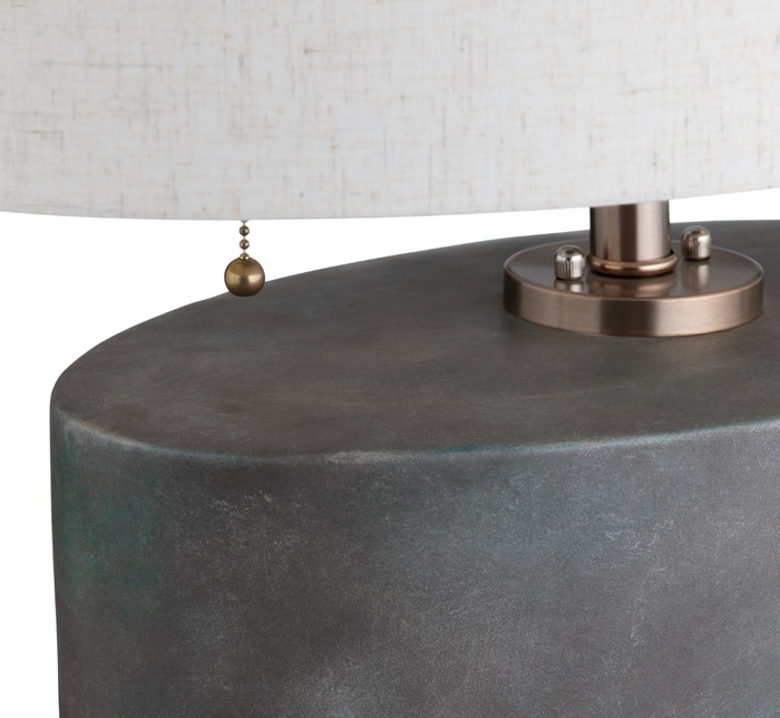 Mason Twin Pulls Oval Lamp