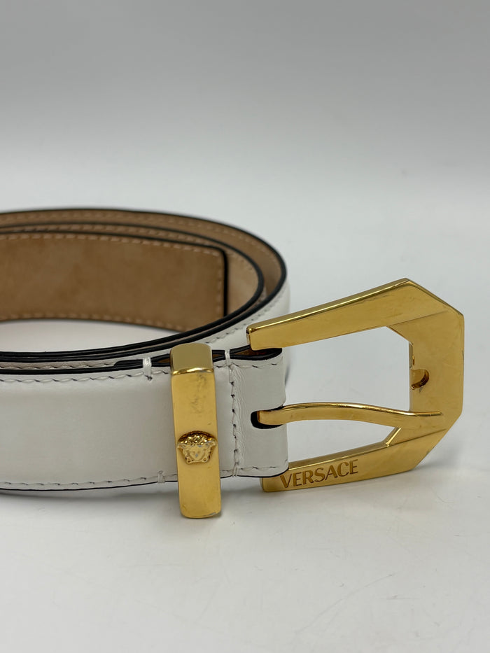 Versace Medusa Luxury Belt, Size: 90/36 (US 12-14)