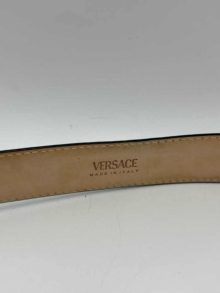 Versace Medusa Luxury Belt, Size: 90/36 (US 12-14)