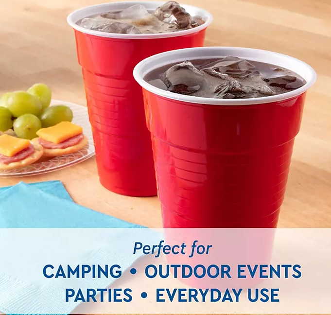Member's Mark Heavy-Duty Red Cups (18 oz., 240 ct.) - Eshop House LLC