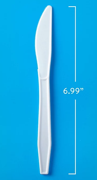 Member's Mark Plastic Knives, Heavyweight, White (600 ct.) - Eshop House LLC