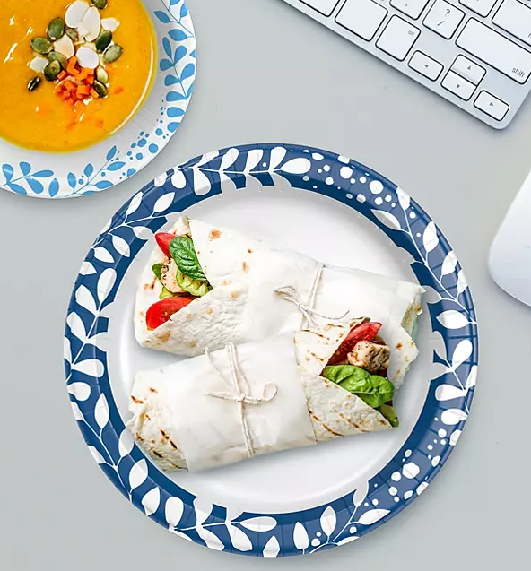 Member's Mark Ultra Lunch Paper Plates (8.5", 300 ct.) - Eshop House LLC