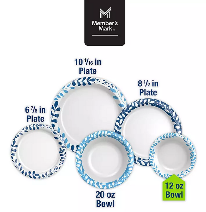 Member's Mark Ultra Snack/Dip Paper Bowls (12 oz., 200 ct.) - Eshop House LLC