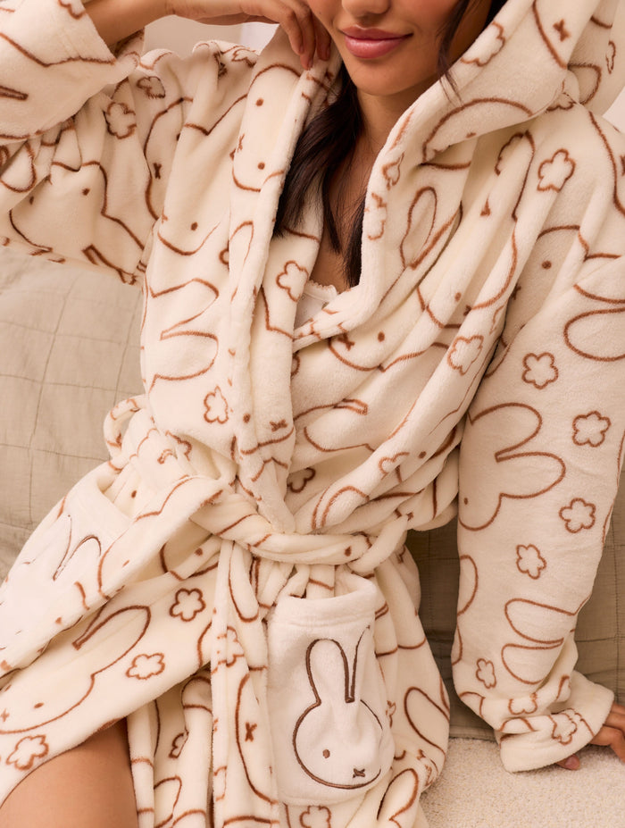 Miffy x Skinnydip Flower Dressing Gown Lingerie & Nightwear Skinnydip London