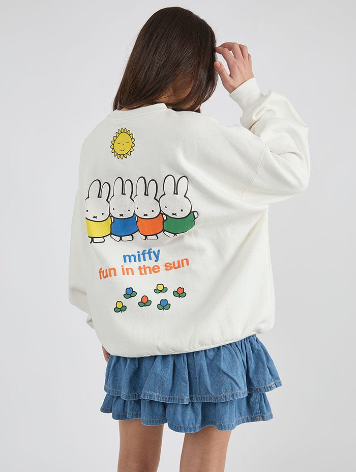 Miffy x Skinnydip Fun In The Sun Sweatshirt Hoodies & Sweatshirts Skinnydip London