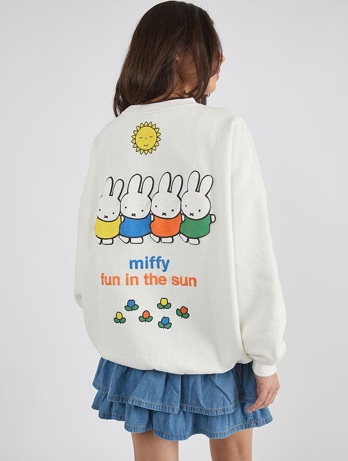 Miffy x Skinnydip Fun In The Sun Sweatshirt Hoodies & Sweatshirts Skinnydip London