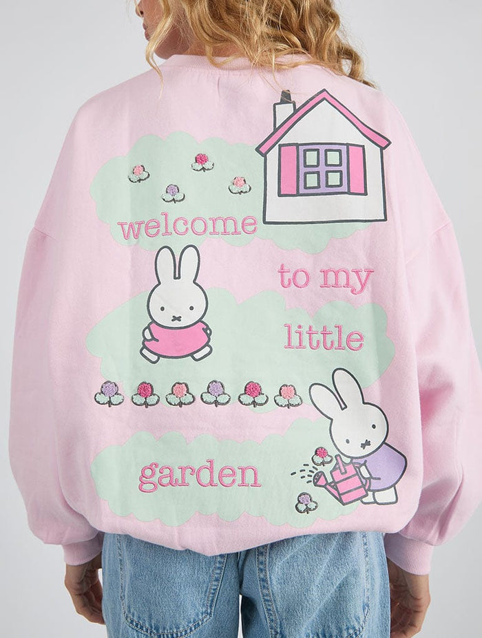 Miffy x Skinnydip Little Garden Sweatshirt Hoodies & Sweatshirts Skinnydip London