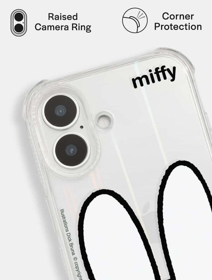 Miffy x Skinnydip Miffy Ears Shock iPhone Case Phone Cases Skinnydip London