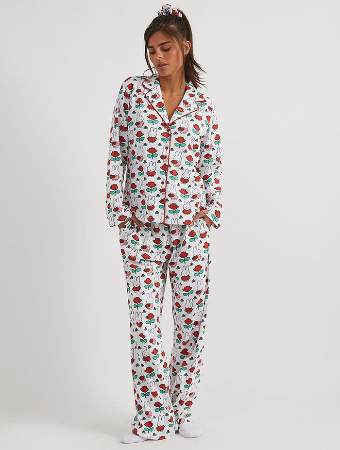 Miffy x Skinnydip Rose Pyjama Set Lingerie & Nightwear Skinnydip London