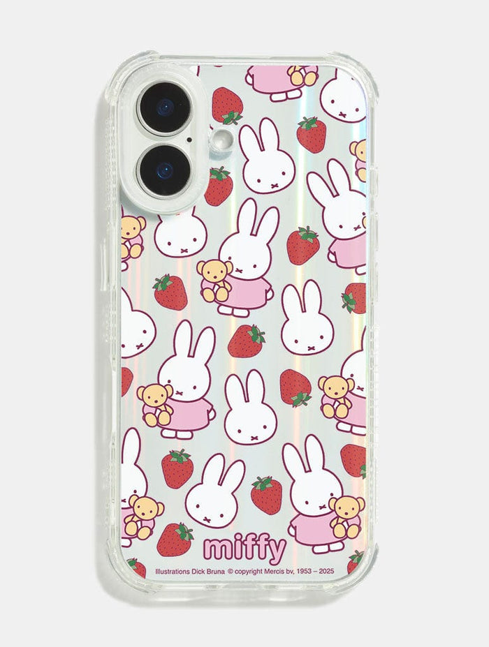 Miffy x Skinnydip Strawberry Shock iPhone Case Phone Cases Skinnydip London