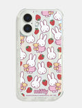 Miffy x Skinnydip Strawberry Shock iPhone Case Phone Cases Skinnydip London
