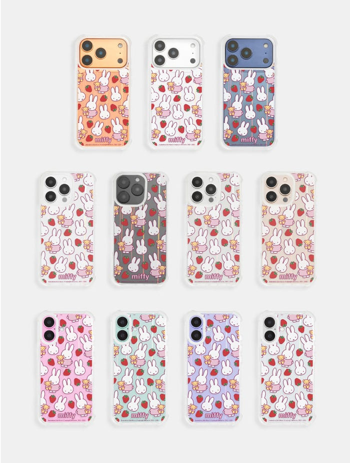 Miffy x Skinnydip Strawberry Shock iPhone Case Phone Cases Skinnydip London