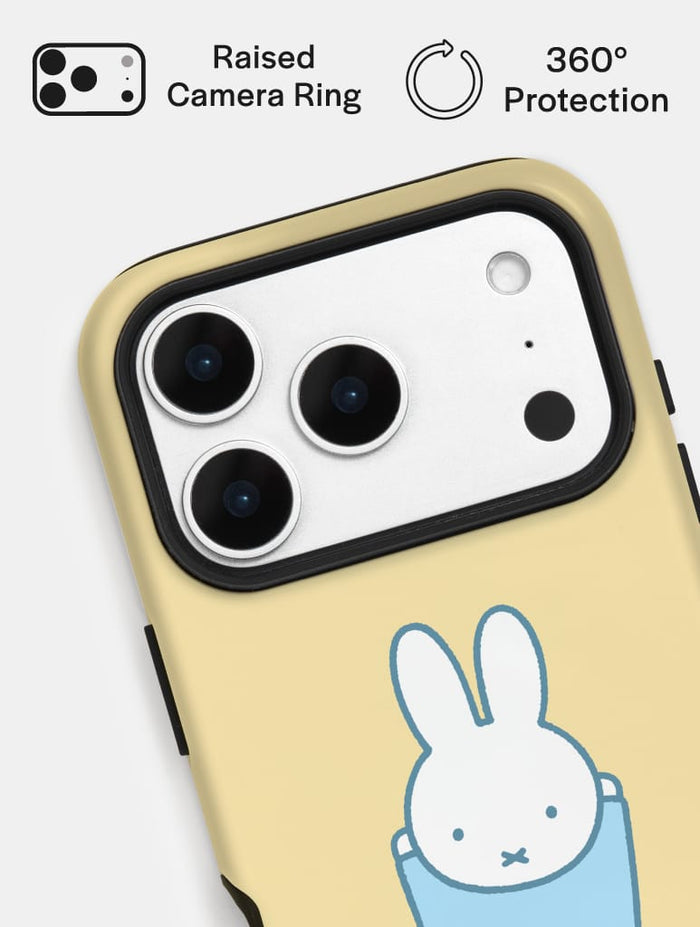 Miffy Yellow Stretch Ultra Protective iPhone Case Phone Cases Skinnydip London