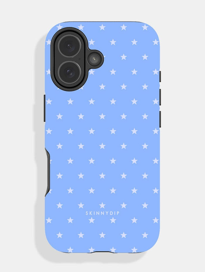 Mini Star Baby Blue Ultra Protective iPhone Case Phone Cases Skinnydip London
