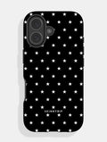 Mini Star Black Ultra Protective iPhone Case Phone Cases Skinnydip London