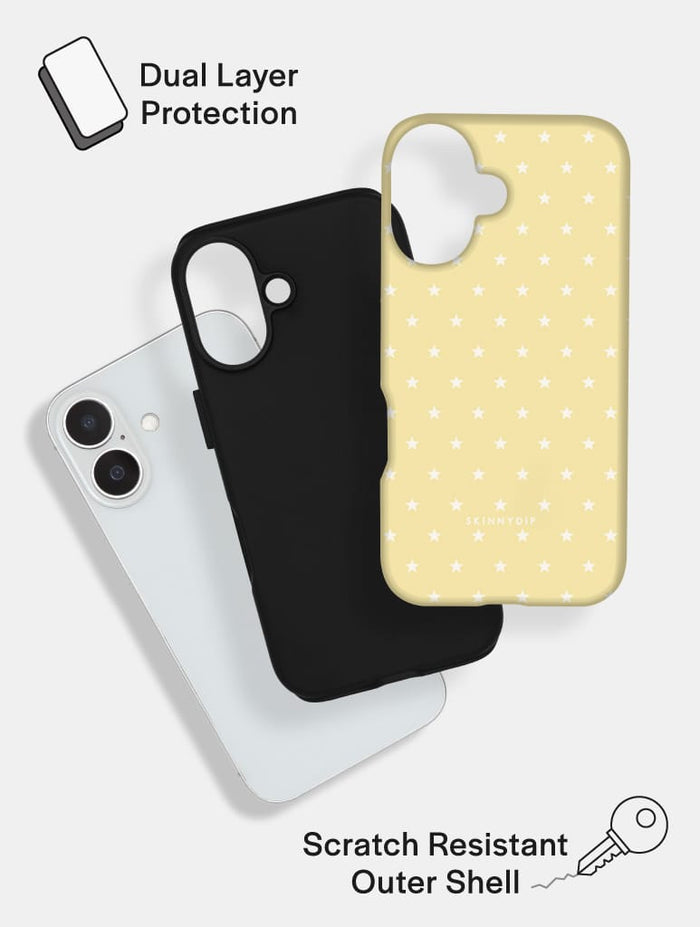 Mini Star Buttermilk Ultra Protective iPhone Case Phone Cases Skinnydip London