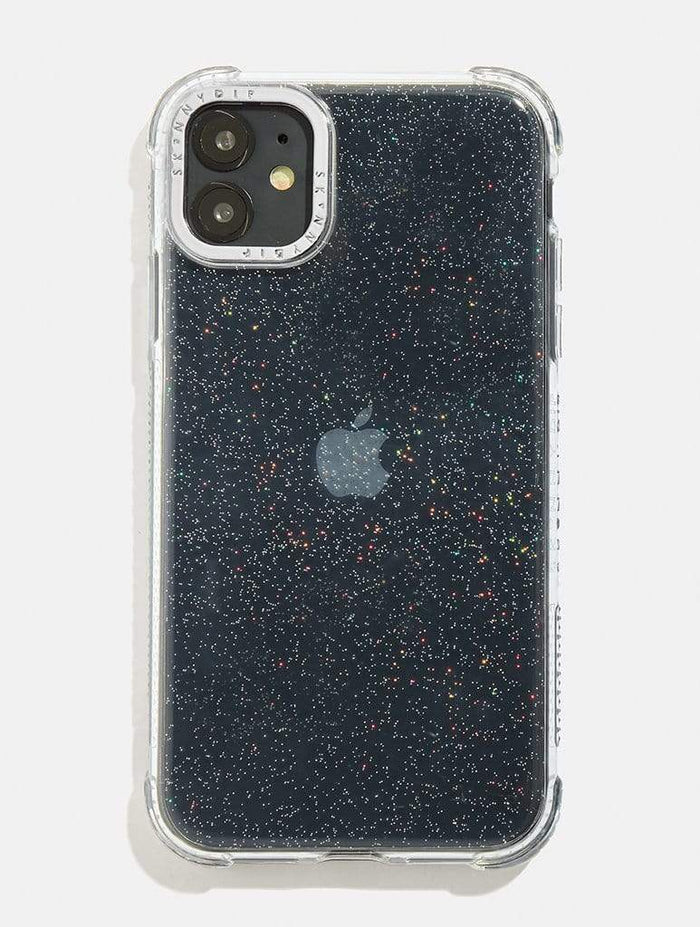 Silver Glitter Shock iPhone Case Phone Case Skinnydip