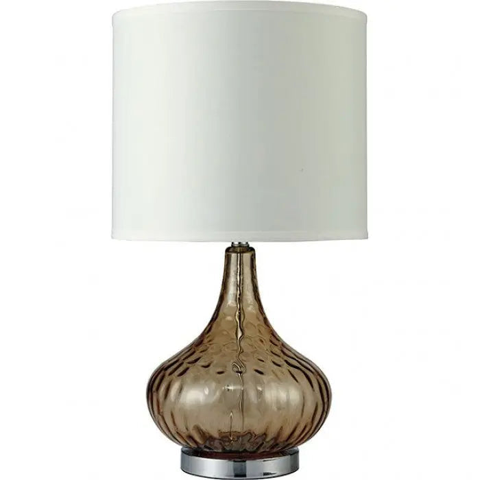 Mist Table Lamp – Amber Glass Denmark Home