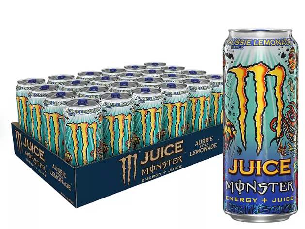 Monster Energy Juice Aussie Lemonade (16 fl. oz., 24 pk.)