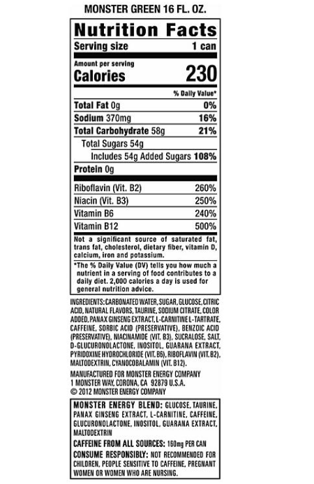 Monster Energy Original (16 fl. oz., 24 pk.)