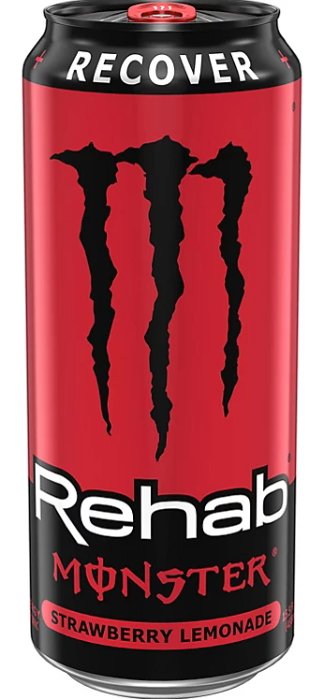 Monster Energy Rehab Strawberry Lemonade (15.5 fl. oz., 24 pk.)