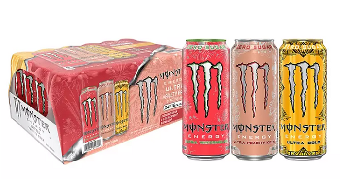 Monster Energy Ultra PWG Variety Pack (16 fl. oz., 24 pk.)