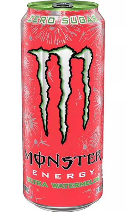 Monster Energy Ultra Variety Pack, Strawberry Dreams, Watermelon, Peachy Keen (16 fl. oz., 24 pk.)
