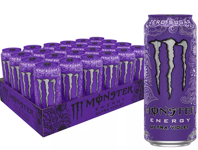Monster Energy Ultra Violet Sugar Free Energy Drink (16 fl. oz., 24 pk.)