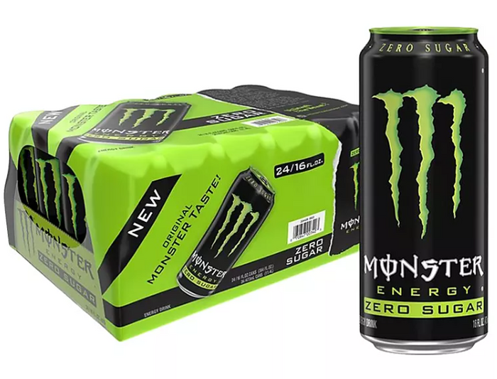 Monster Energy Zero Sugar (16 oz., 24 pk.)
