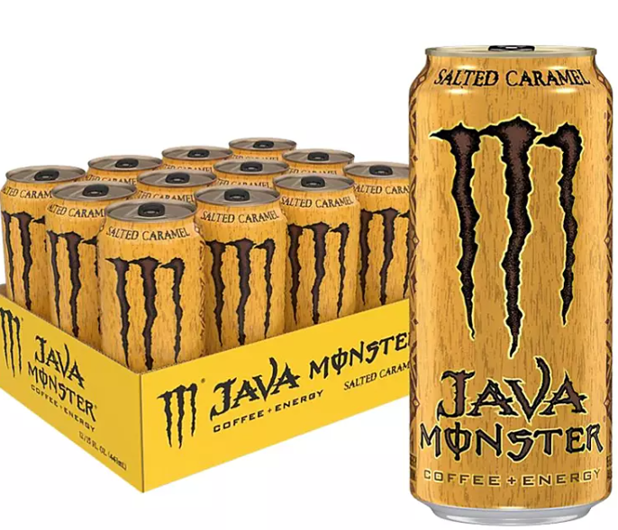 Monster Java Salted Caramel, Energy + Coffee (15.5 fl. oz., 12 pk.)