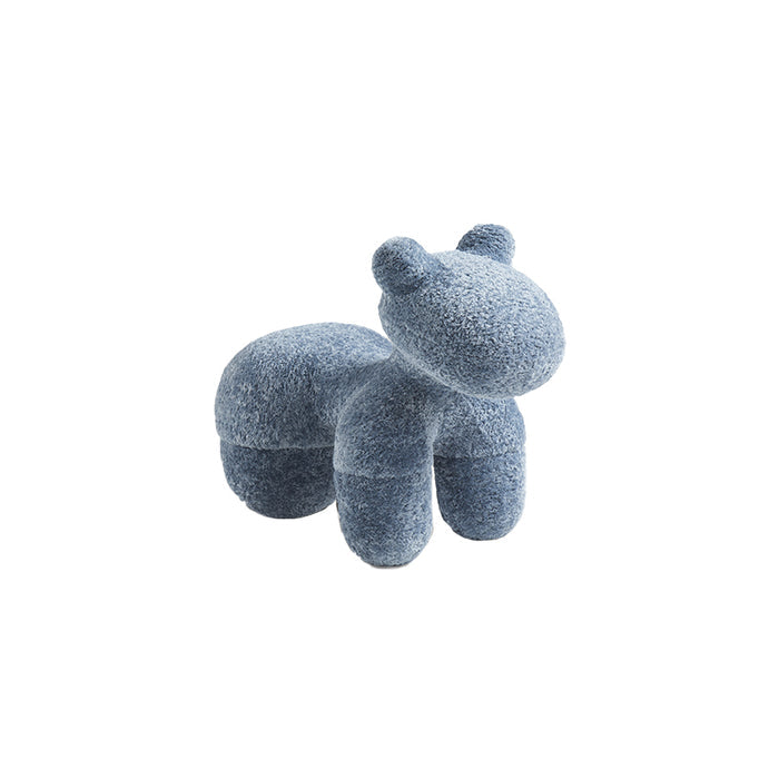 Morrigan Animal-shaped Wool Curl Creative Ottoman Single Sofa