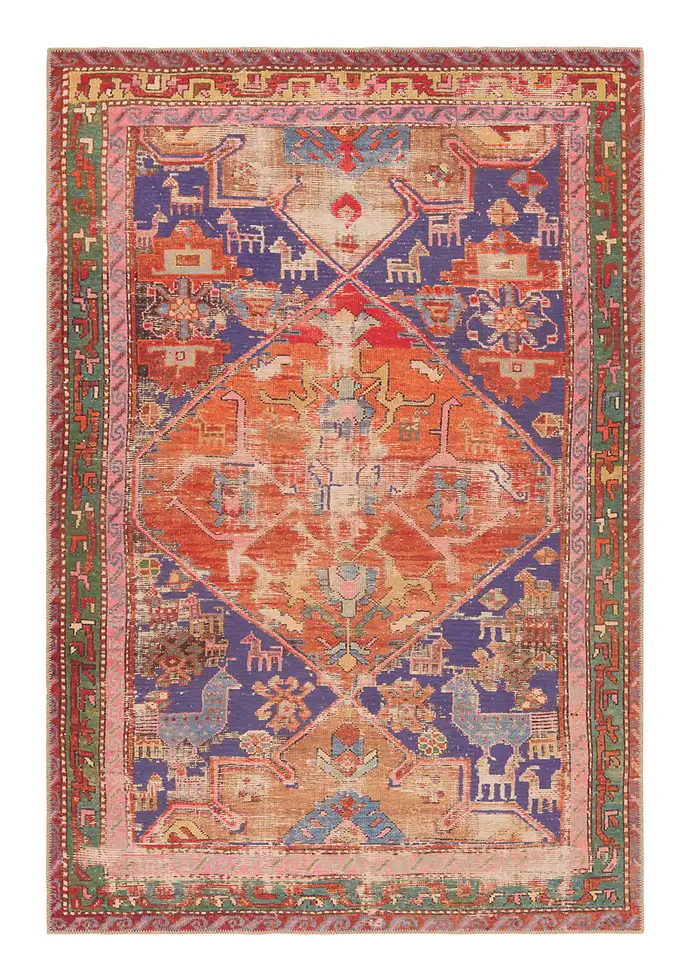 Multi Blue Garcia GAR02 4x6
