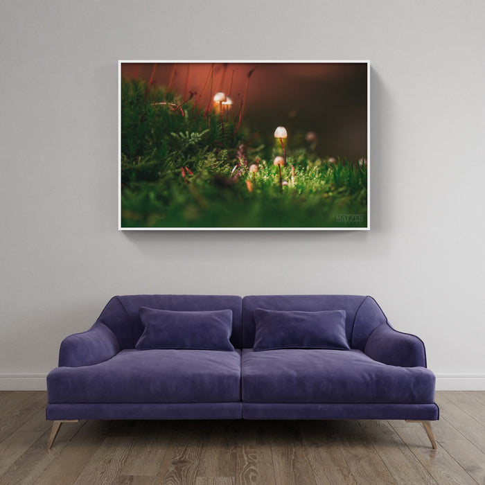 Mushroom "Buddies Family"- Fine Art Wall Art