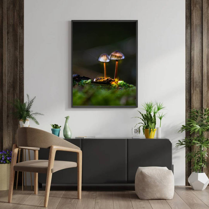 Mushroom "Couple"- Fine Art Wall Art