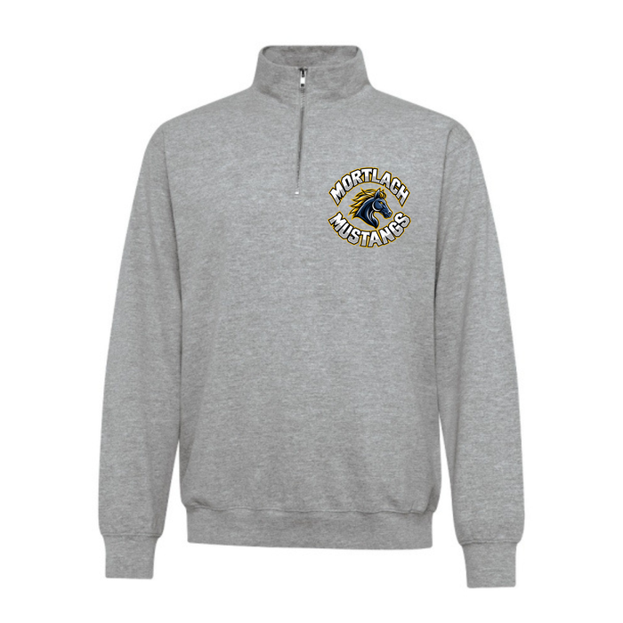 Mustangs 1/4 Zip - Adult
